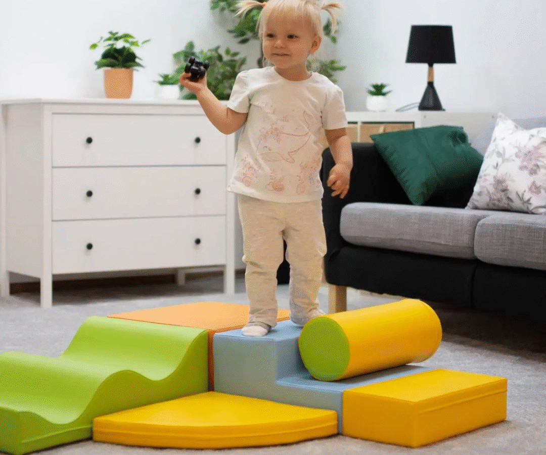 Montessori mänguklotsid ronimiseks ja tasakaalu harjutamiseks väikelastele
