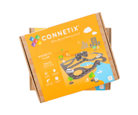 Connetix magnetklotsid 48-osaline Roads Creative Pack