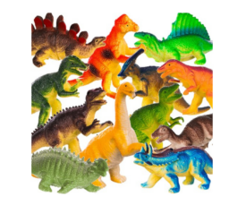 Dinosauruste figuuride komplekt 12-osaline 23434