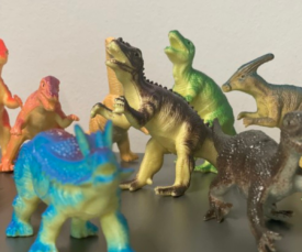 Dinosauruste figuuride komplekt 12-osaline 23434