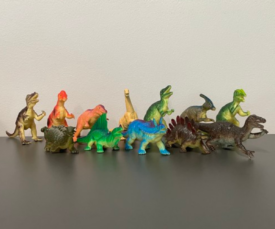 Dinosauruste figuuride komplekt 12-osaline 23434