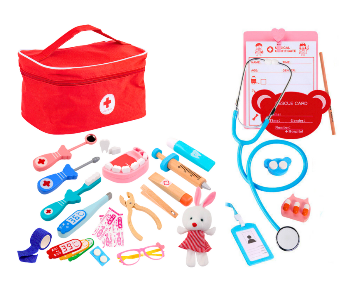 Esmaabi arstimängukomplekt 38-osaline