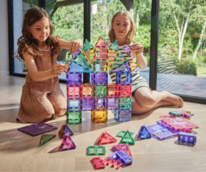 Cleverclixx magnetklotsid Large Creative Pastel 125-osaline 1