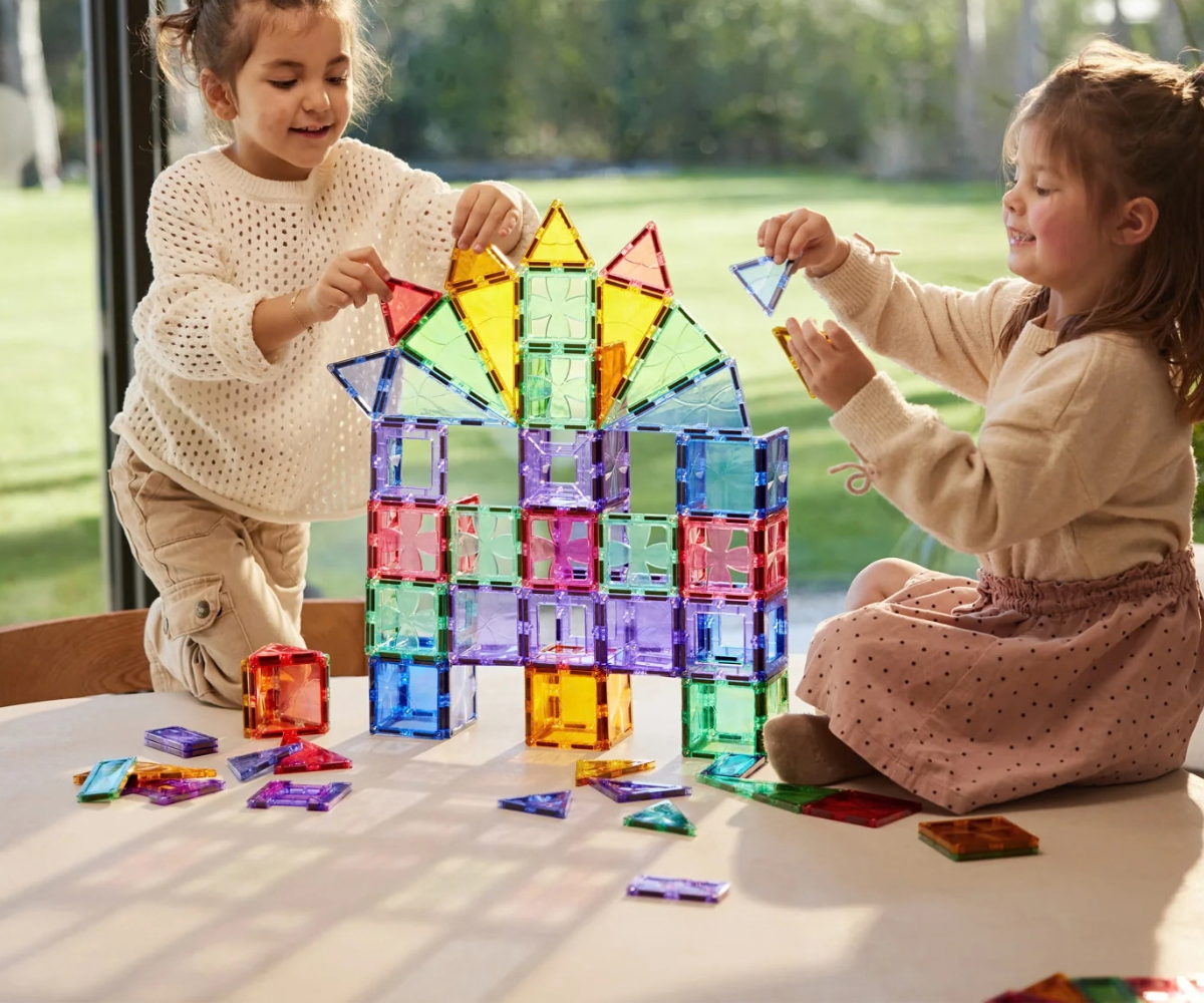 Cleverclixx magnetklotsid Large Creative Pastel 125-osaline 5