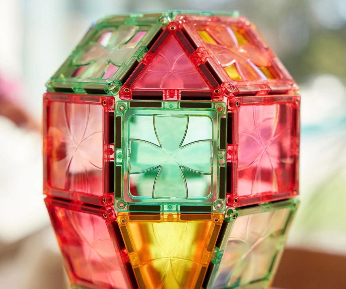 Cleverclixx magnetklotsid Large Creative Pastel 125-osaline 6