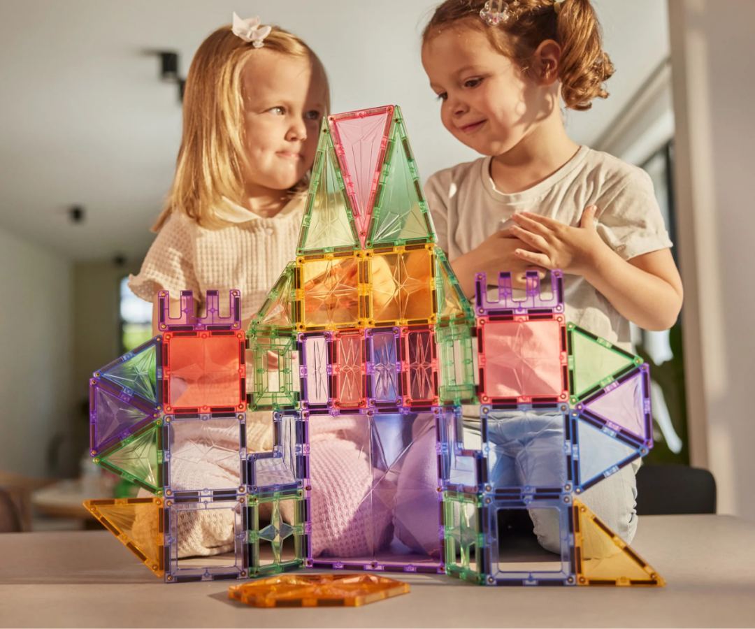 Cleverclixx magnetklotsid Petite Pastel 36-osaline