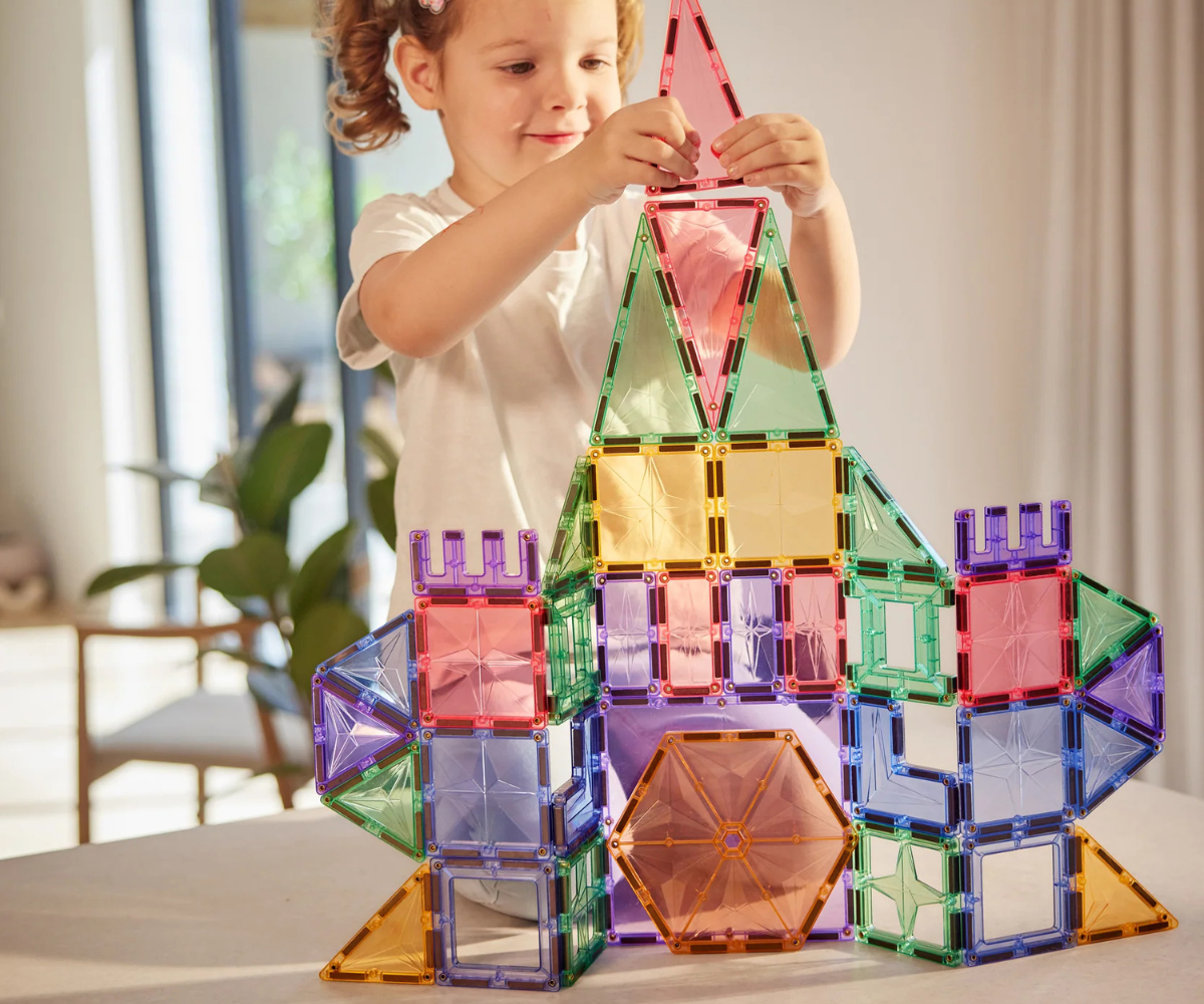 Cleverclixx magnetklotsid Petite Pastel 36-osaline