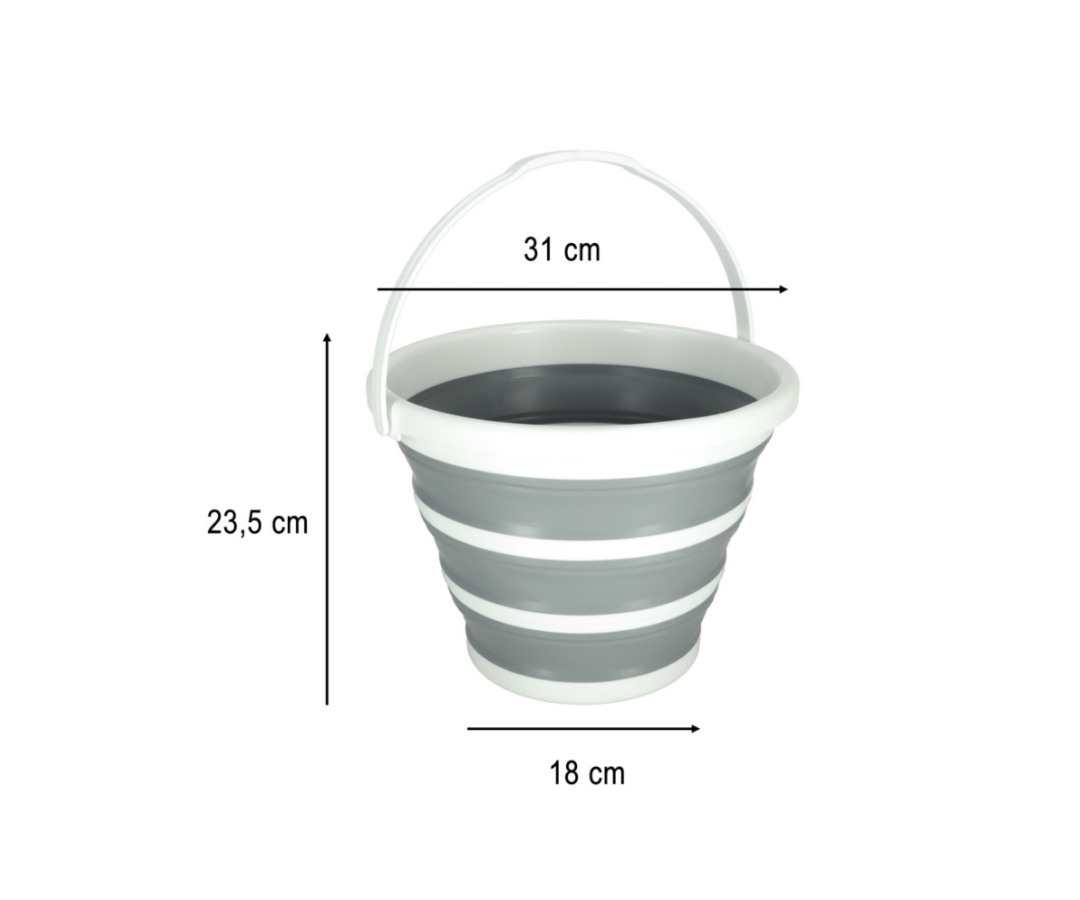 Kokkupandav ämber silikoonist 10L, hall