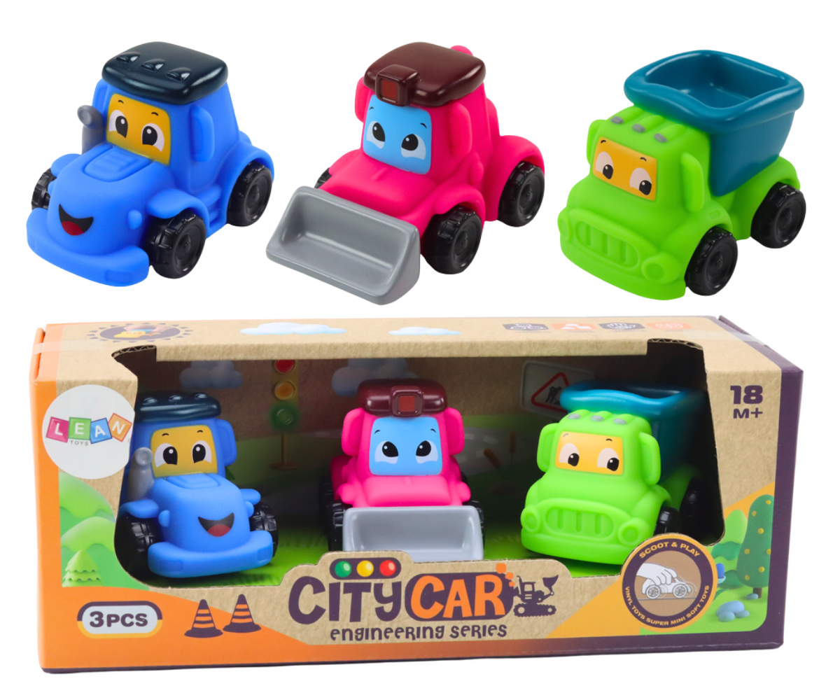 Põllumajandusmasinaid pehmest kummist väikelastele