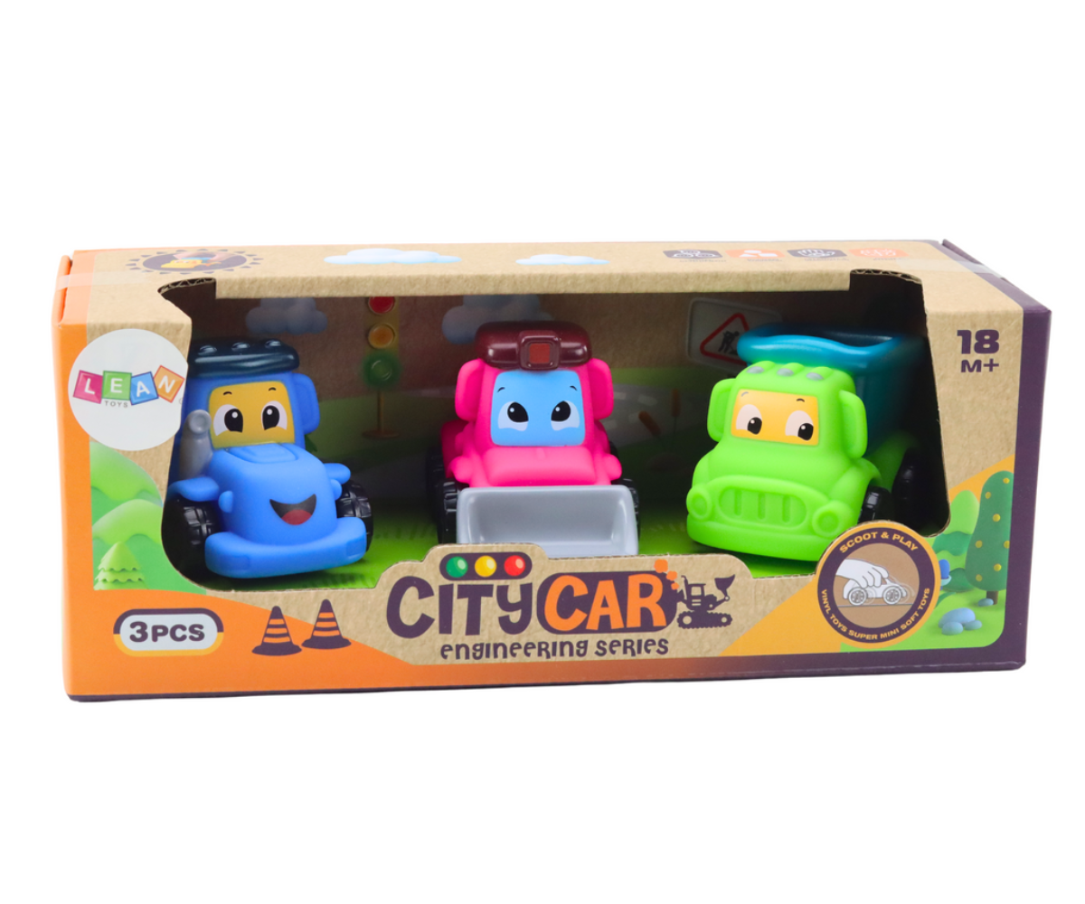 Põllumajandusmasinaid pehmest kummist väikelastele