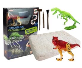 Arheoloogiline kaevamiste komplekt Tyrannosaurus Rex luustiku avastamiseks ja kokkupanemiseks, sobilik lastele alates 6. eluaastast