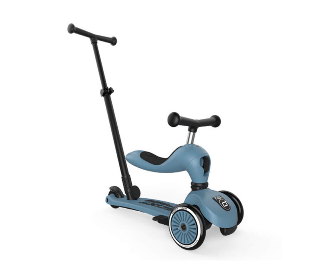 Tõukeratas Scoot and Ride Highwaykick 1 Push and Go STEEL (1-5a)