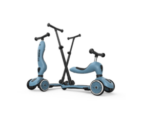 Tõukeratas Scoot and Ride Highwaykick 1 Push and Go STEEL (1-5a)