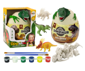 DIY dinosauruste värvimine laste arendamiseks