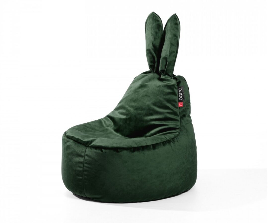 Qubo™ Baby Rabbit Emerald FRESH FIT laste kott-tool