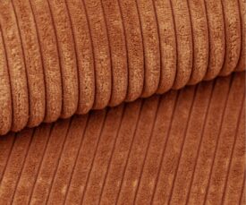 Kott-tool Qubo™ Teddy Caramel FEEL FIT, pehme Teddy kangas detailne lähedus.