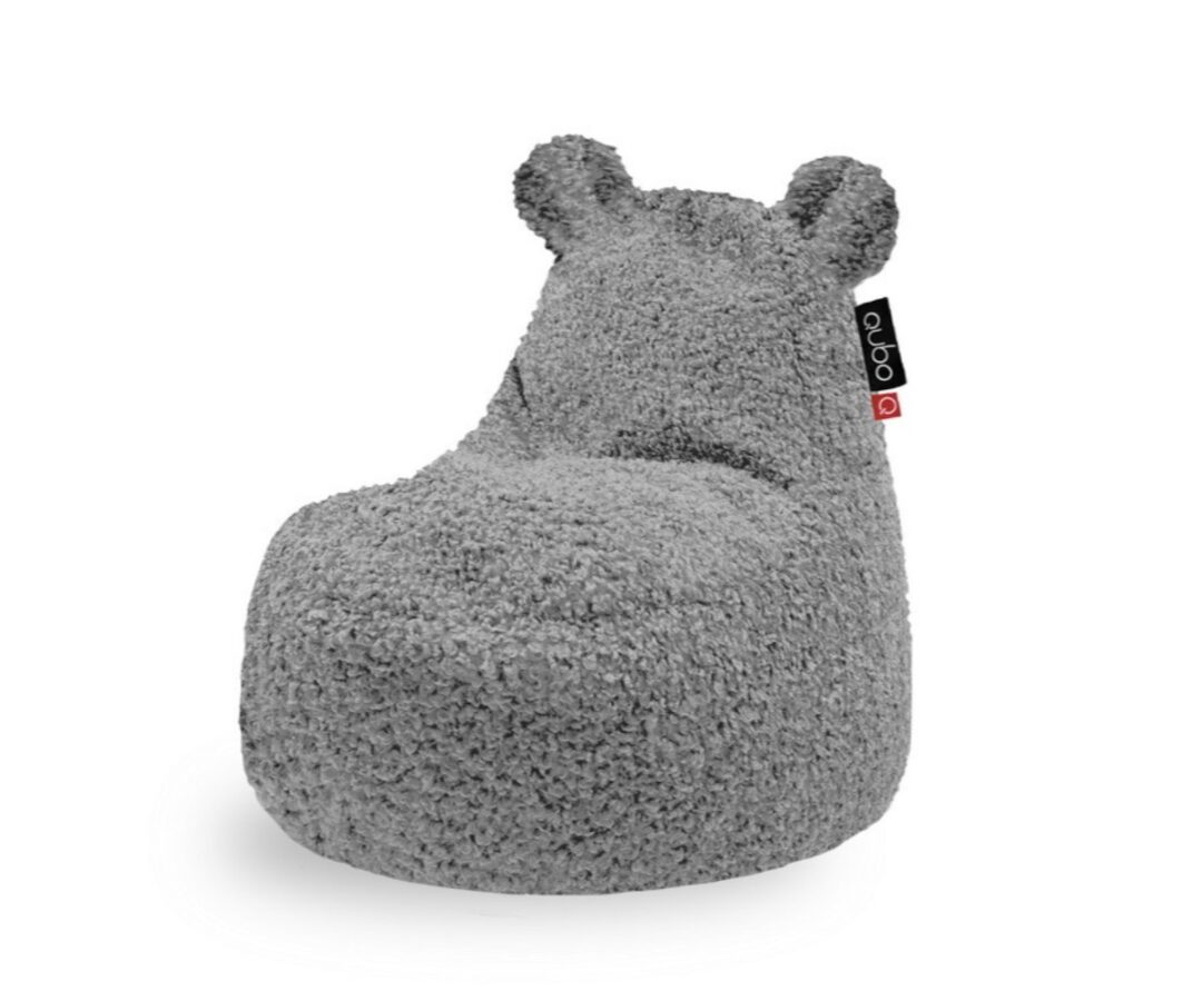 Kott-tool Qubo™ Teddy Linden FLUFFY FIT, soe ja pehme istumisase