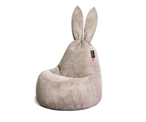 Kott-tool Qubo™ Baby Rabbit Wood FEEL FIT, pehme hall istumiskoht