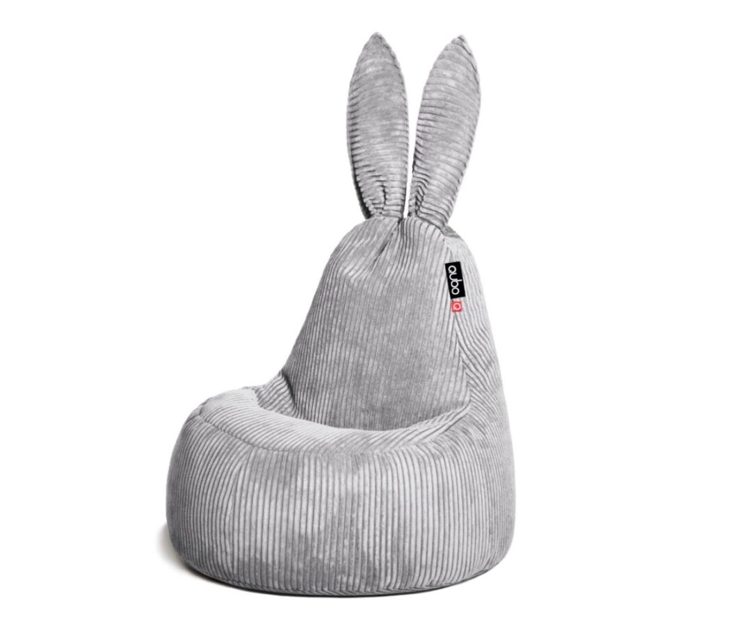 Kott-tool Qubo™ Mommy Rabbit Urban FEEL FIT hall värviga ja jänese kõrvadega