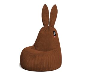 Kott-tool Qubo™ Mommy Rabbit Cinnamon FEEL FIT - soe pruun toon ja jänese kõrvad