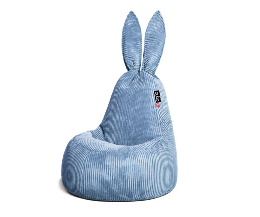 Kott-tool Qubo™ Daddy Rabbit Laguna FEEL FIT, sinine värv, ideaalne mugavustunne