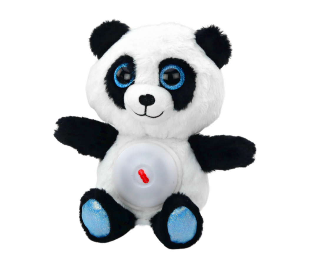 Panda kaisukas öölamp hällilauludega 30cm, ideaalne öölamp lastele.