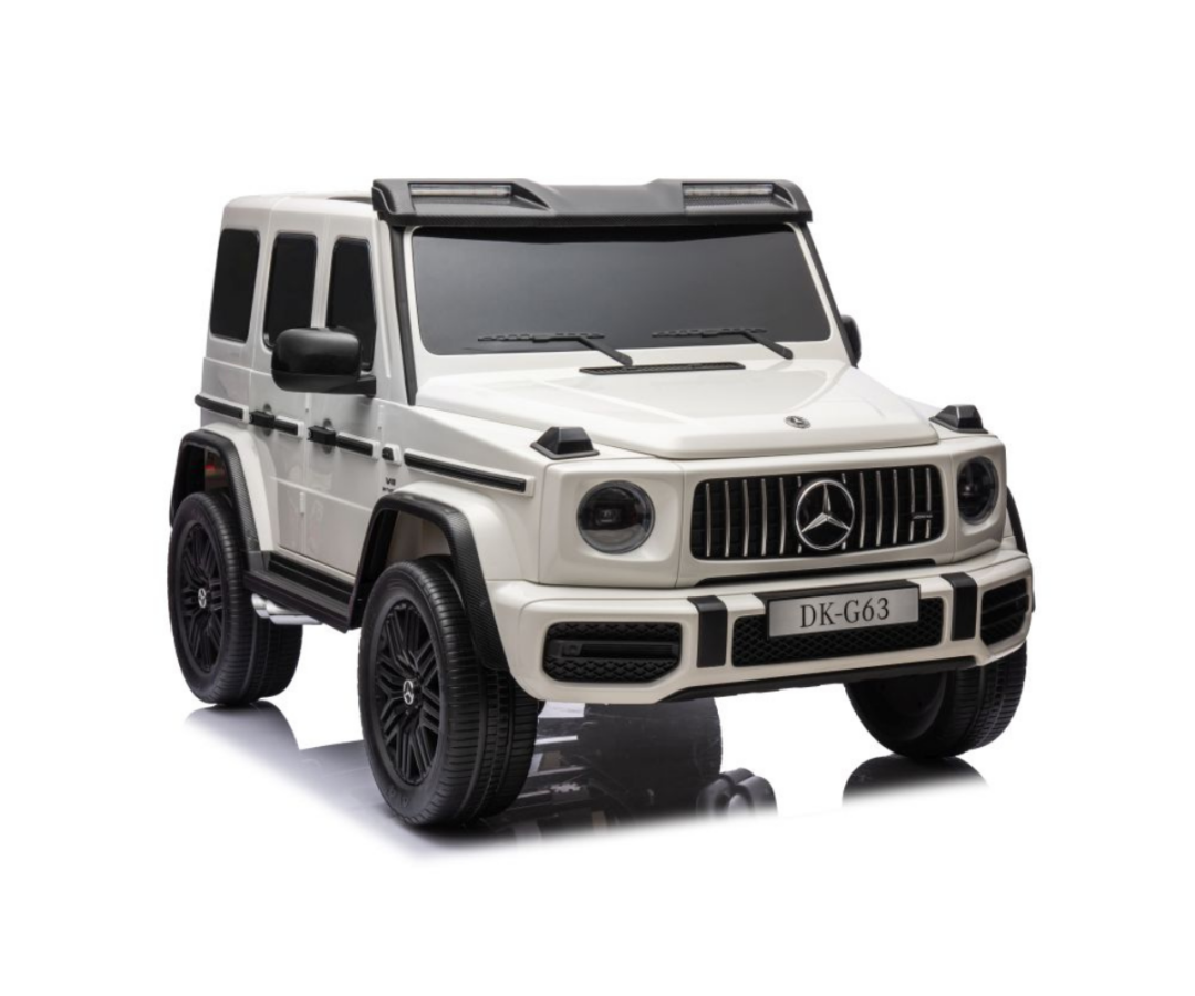 Laste elektriauto Mercedes G63 XXL Black 4x55W valge