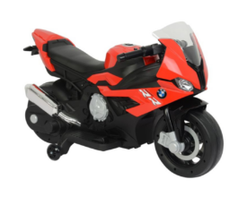 Laste elektrimootorratas BMW S1000RR 2156 punane-valge