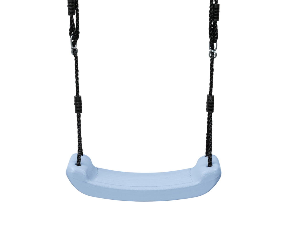 Kiigeiste plastik pastelne sinine Swing King eestvaates