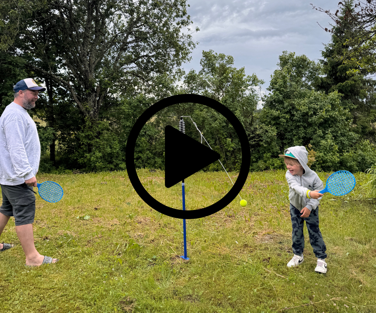 Tennisemängu treeningkomplekt + 2 reketit Villu 1