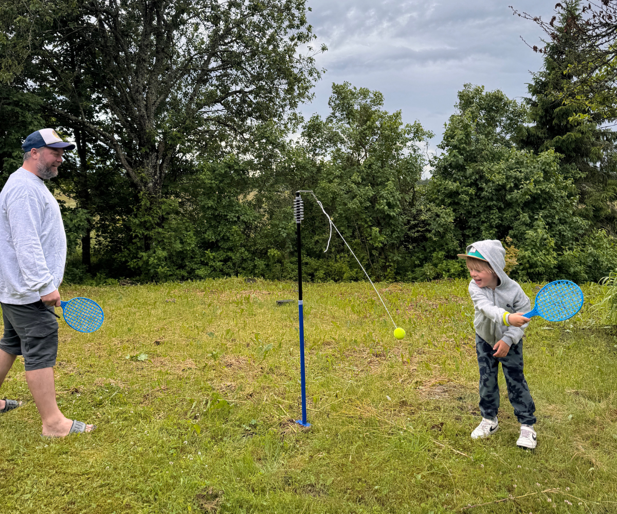 Tennisemängu treeningkomplekt + 2 reketit Villu 2