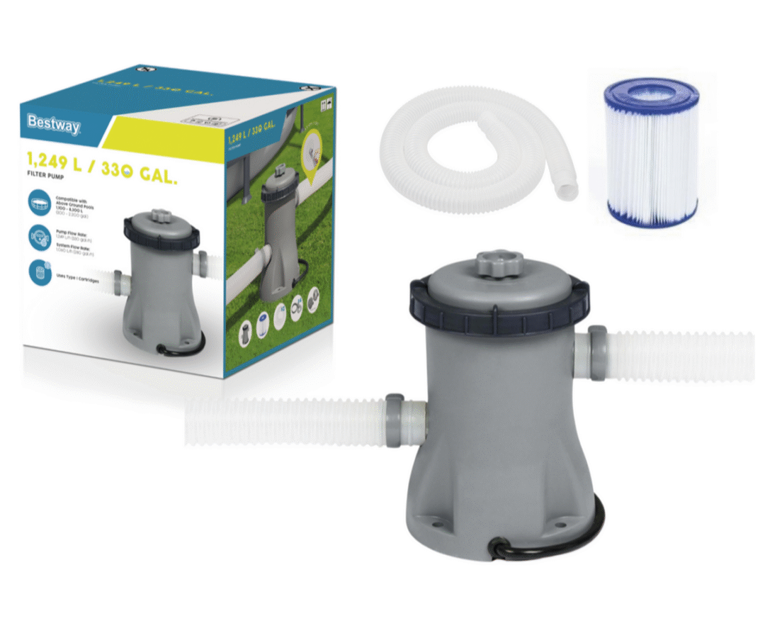 Filtripump basseinile 1249 L/h – Bestway 58381 koos tarvikutega