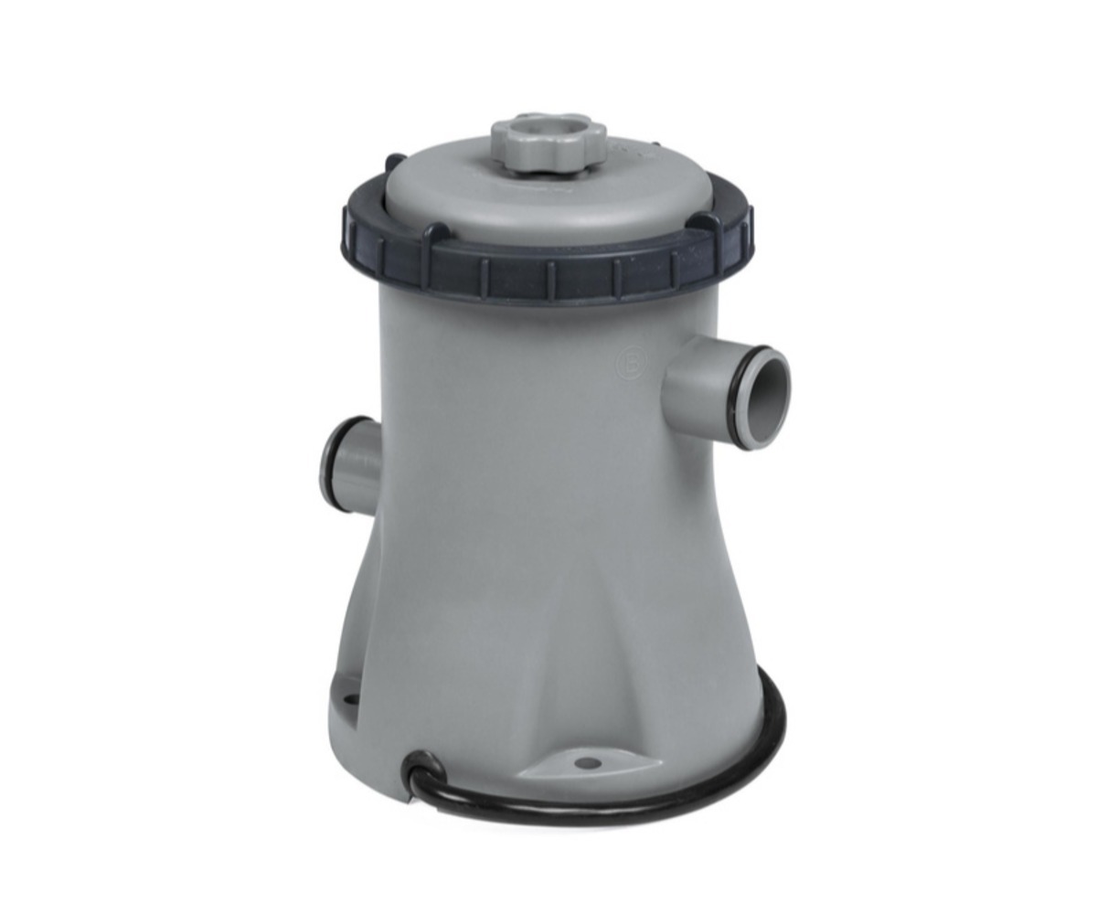 Külgvaade filtripumbast basseinile 1249 L/h – Bestway 58381