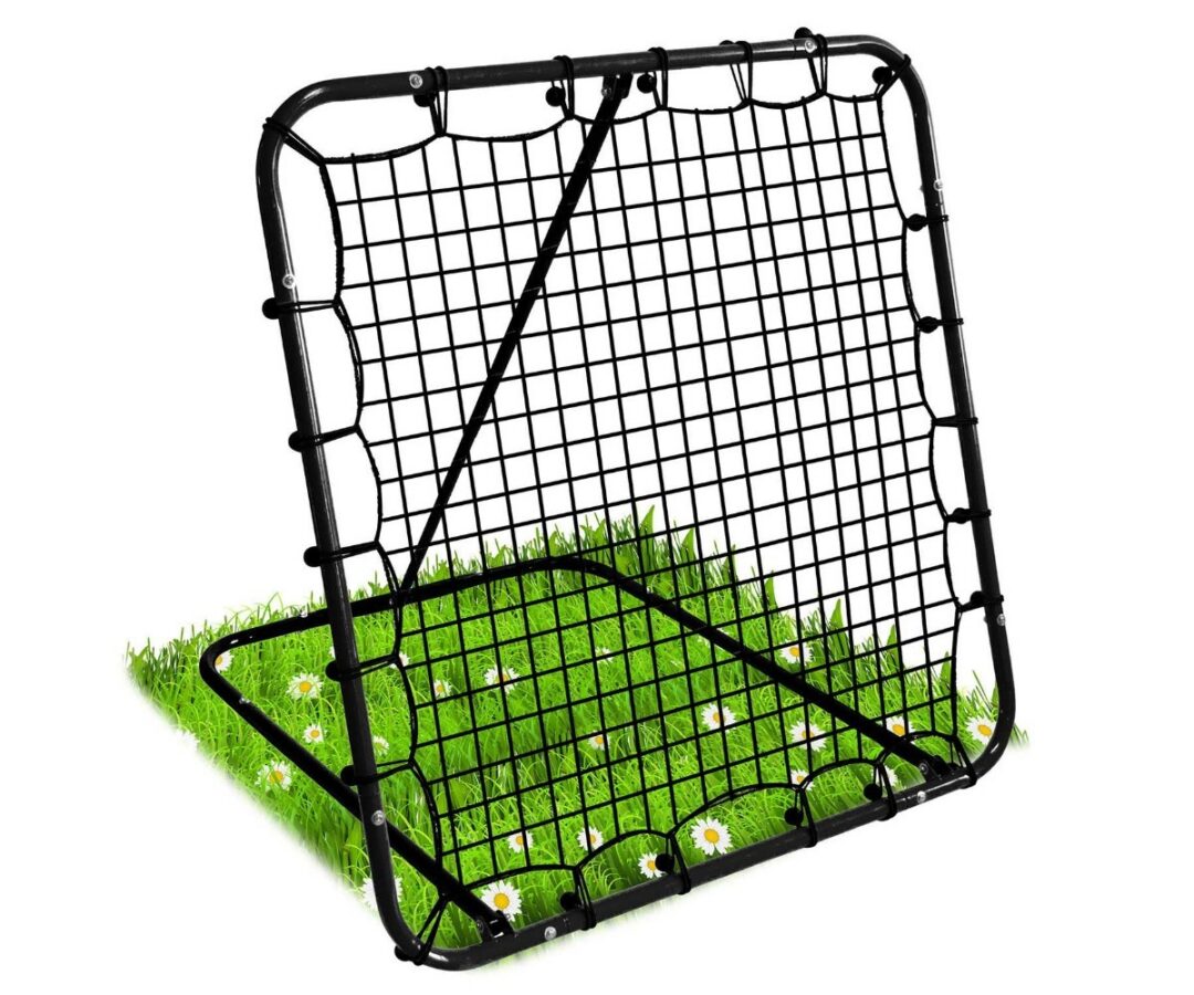 Treeningvärav Rebounder Neo-Sport 120x120cm rohelisel murul