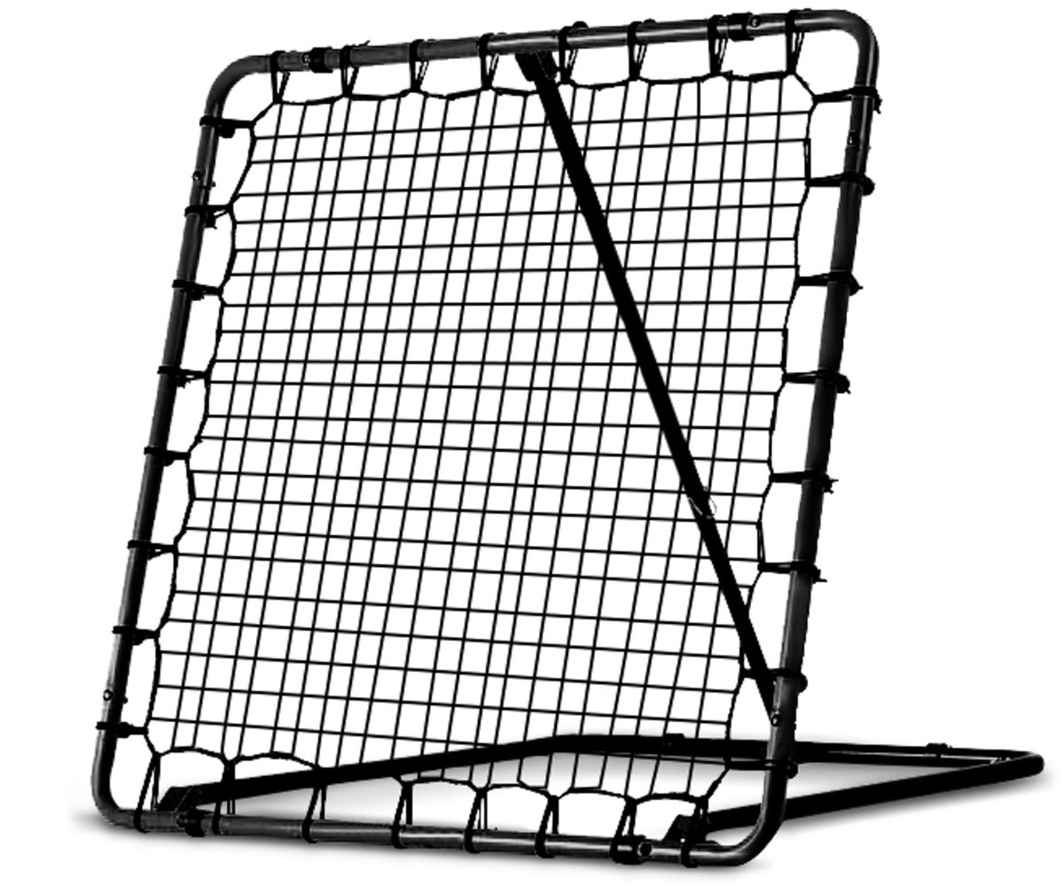 Treeningvärav Rebounder Neo-Sport 120x120cm seisvas asendis