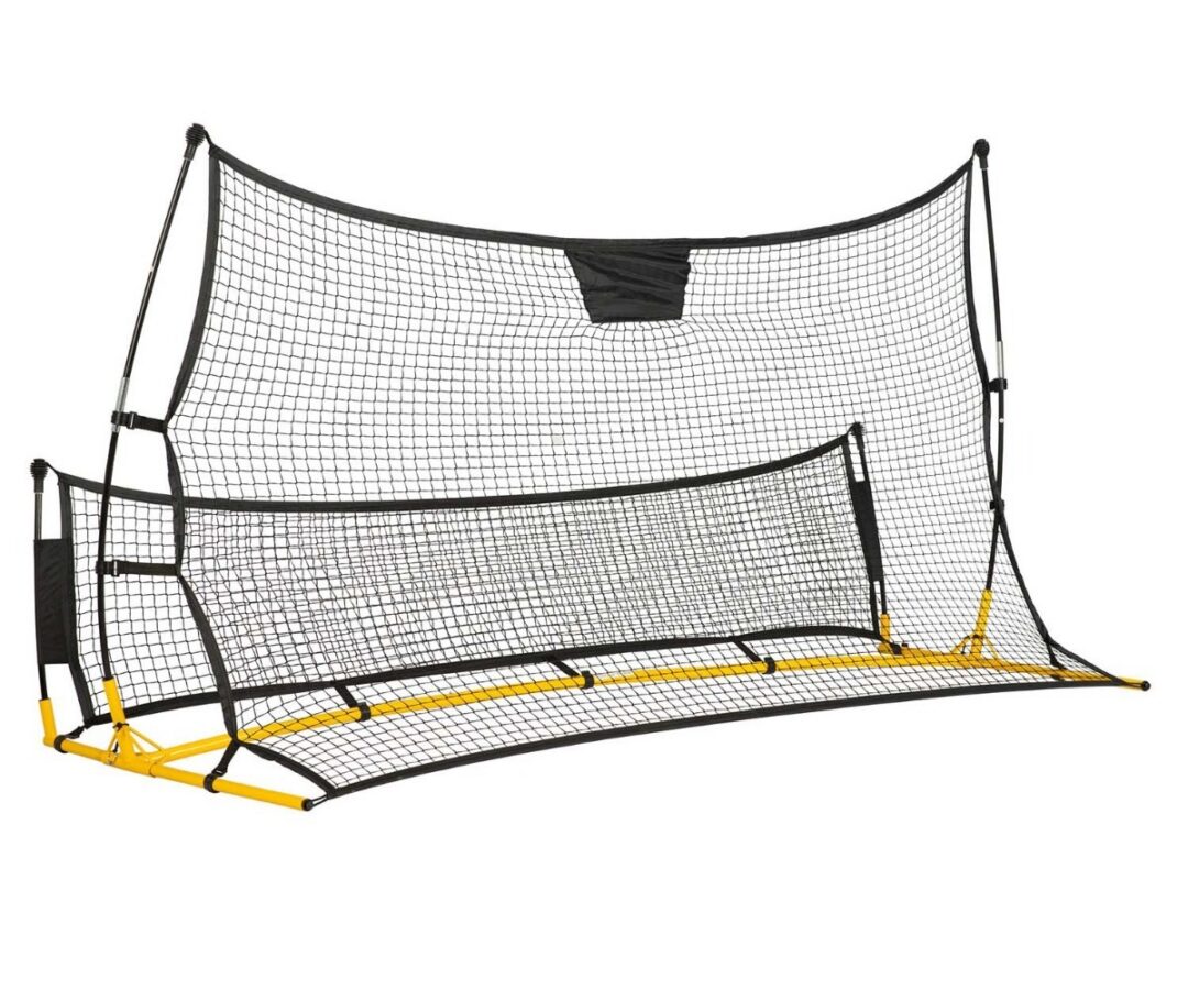 Treeninguvõrk Rebounder Neo-Sport 210x120x35cm, ideaalne harjutamiseks.