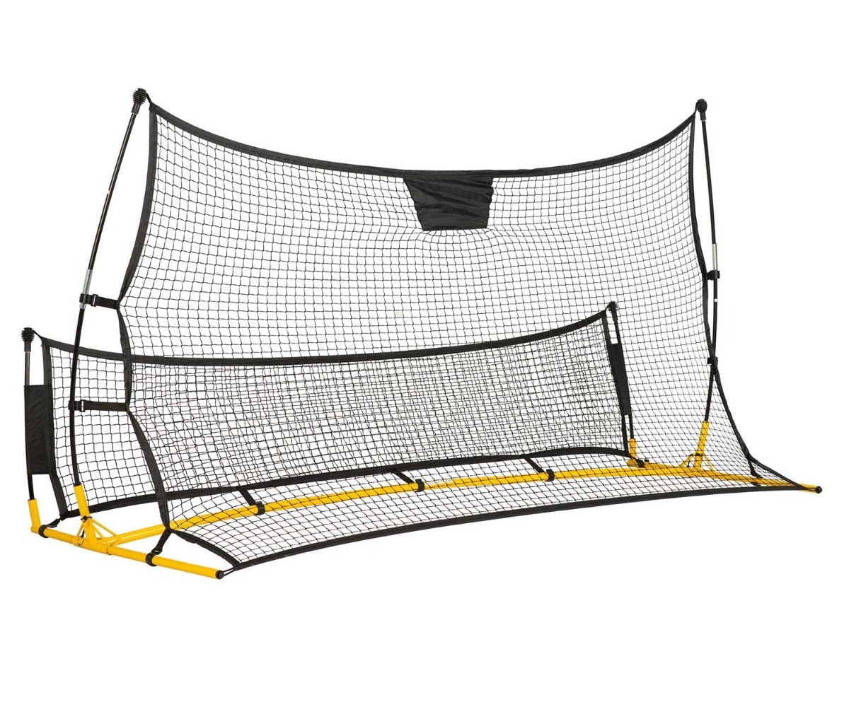 Treeninguvõrk Rebounder Neo-Sport 210x120x35cm, ideaalne harjutamiseks.