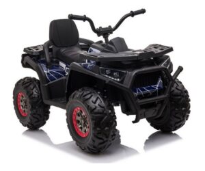 Elektriline laste ATV Quad XMX607 4x45W sinise lakiga esipoolne vaade