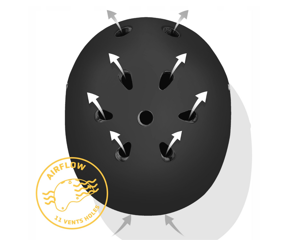 Cariboo kiiver S 2.0 LED-tulega (51–55 cm) must