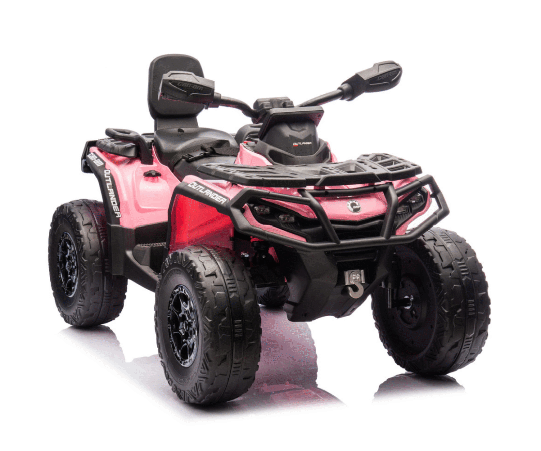 Elektriline laste ATV Can-Am Outlander 4x200W roosa