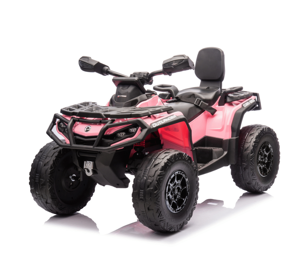 Elektriline laste ATV Can-Am Outlander 4x200W roosa