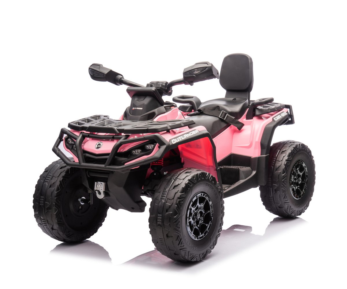 Elektriline laste ATV Can-Am Outlander 4x200W roosa