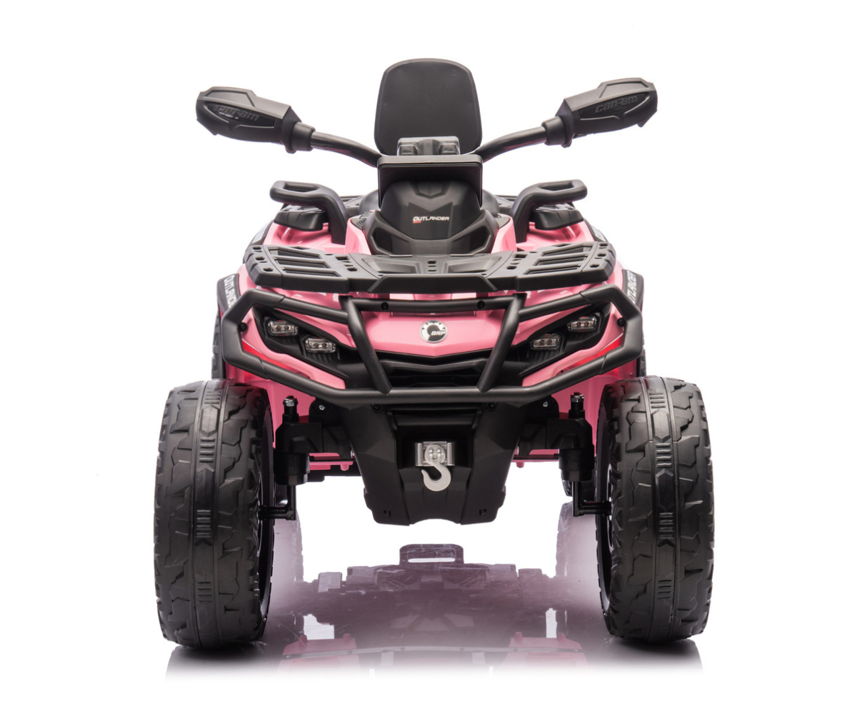 Elektriline laste ATV Can-Am Outlander 4x200W roosa