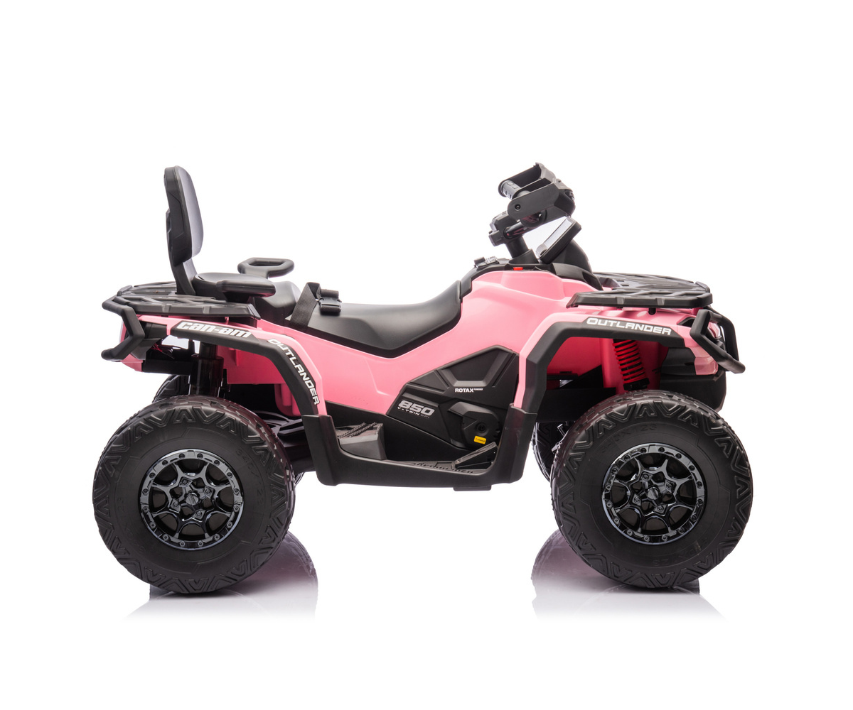 Elektriline laste ATV Can-Am Outlander 4x200W roosa