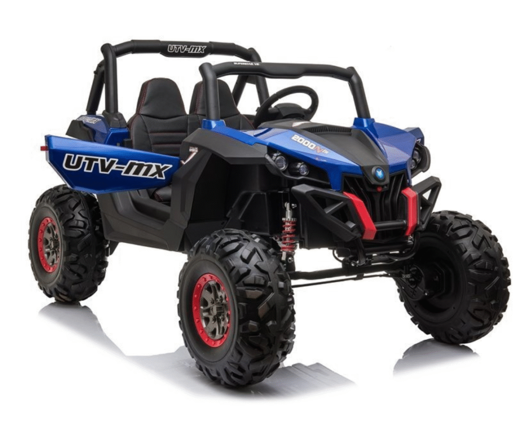 Elektriline laste buggy XMX603 4x45W sinine 2-kohaline