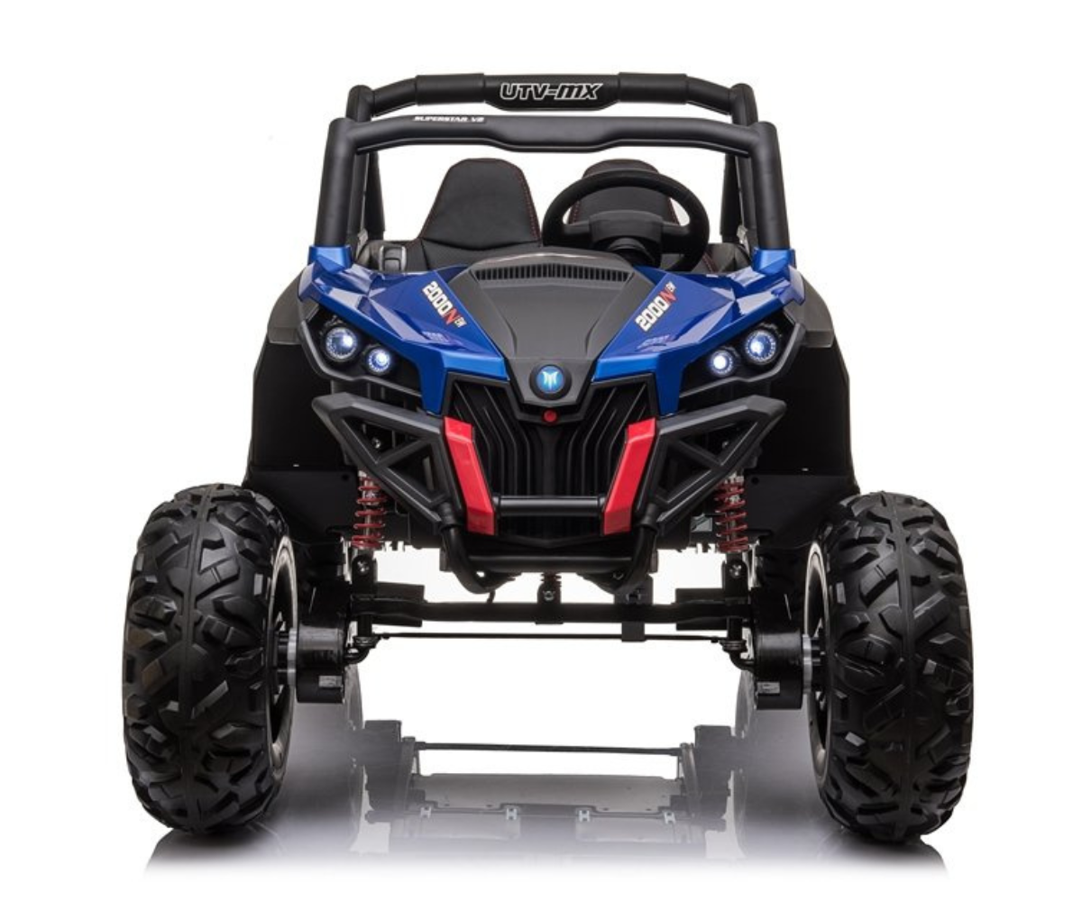 Elektriline laste buggy XMX603 4x45W sinine 2-kohaline