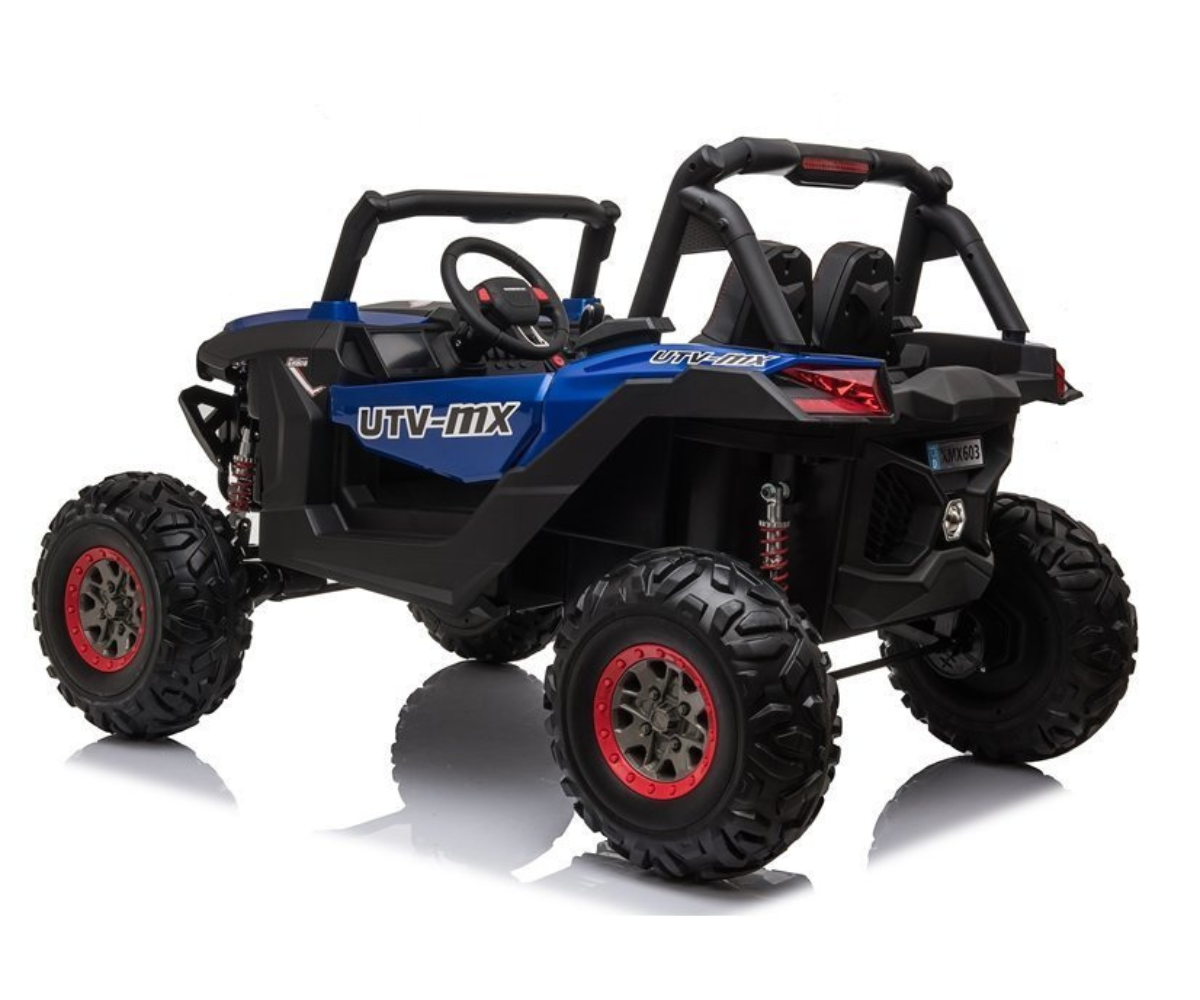 Elektriline laste buggy XMX603 4x45W sinine 2-kohaline