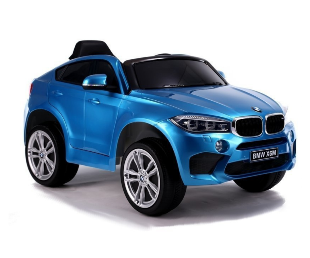 Elektriline lasteauto BMW X6M 2x45W sinine metallik