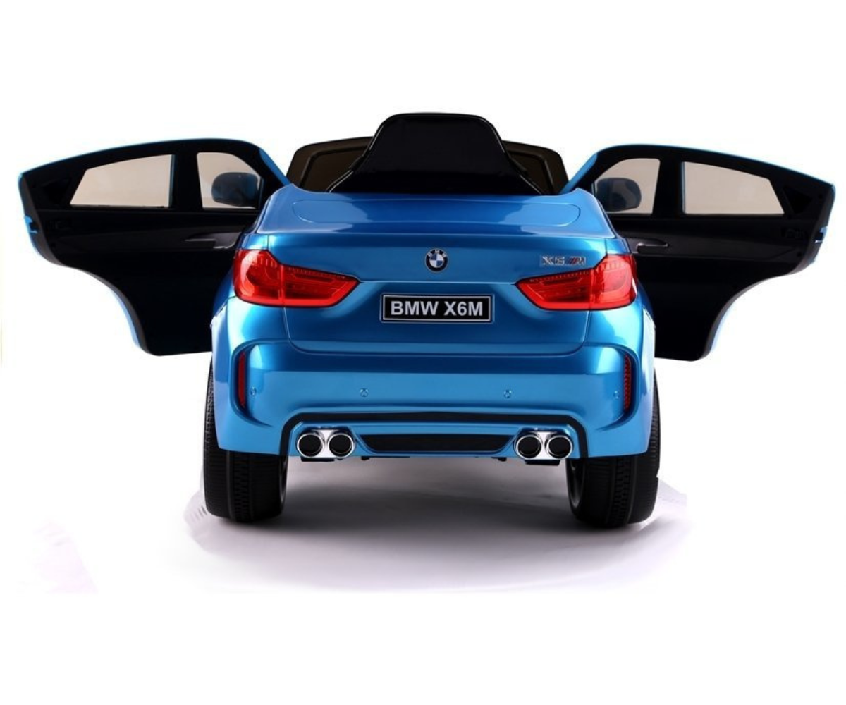 Elektriline lasteauto BMW X6M 2x45W sinine metallik 4