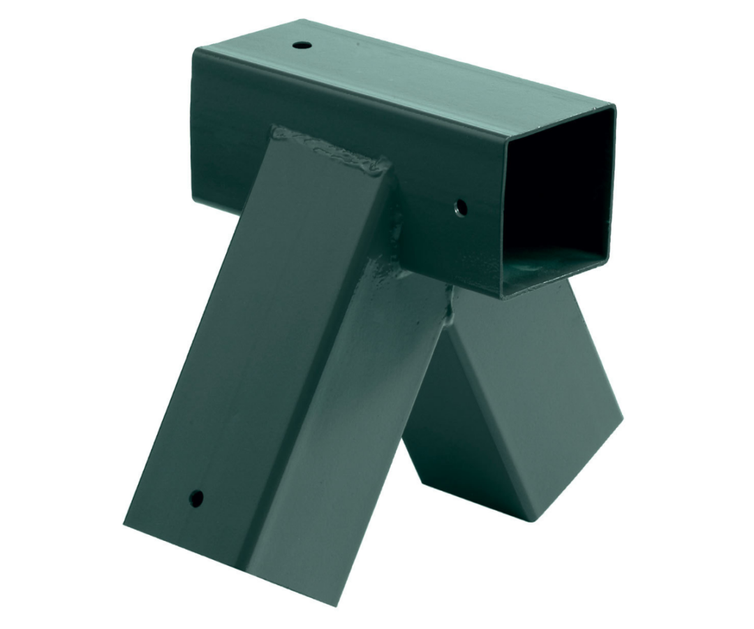 Metallist kiigepostide nurgaühendus 90x90 mm puidule